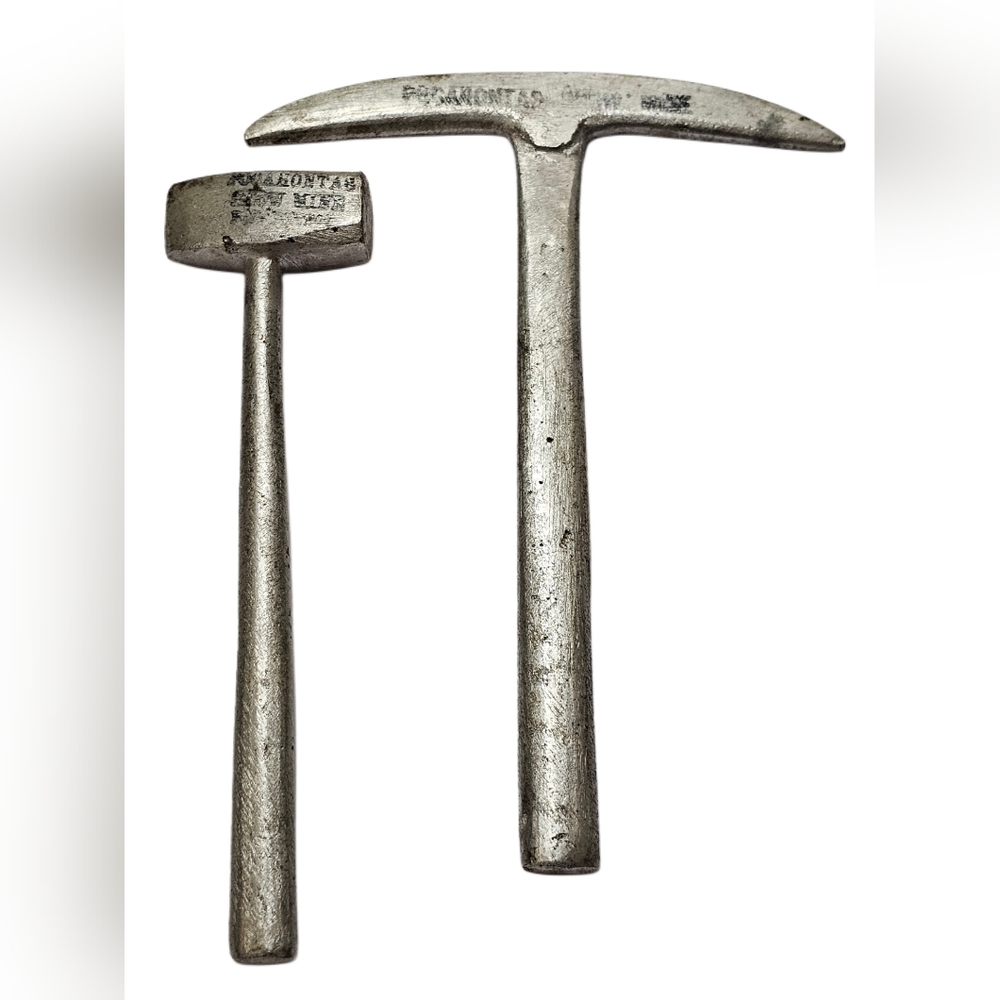 Vtg Pocahontas Exhibition Coal Mine Mining Tools Mini Pickaxe Hammer Souvenir WV